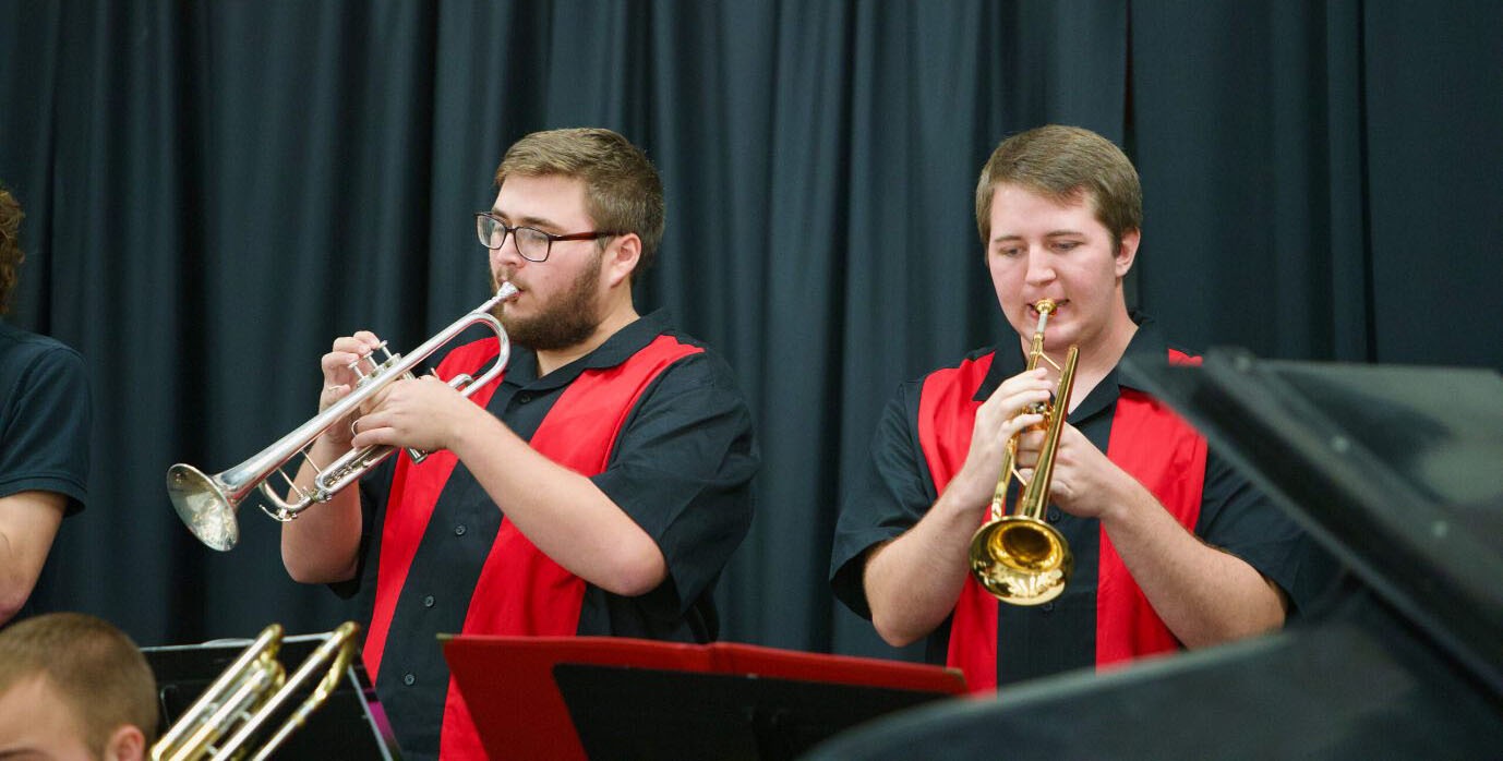 TVCC students perform in Jazz Band                                                                                                          