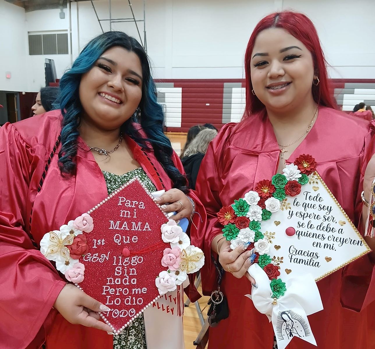 TVCC Fall Graduates at graduation on Dec. 13.                                                                                               