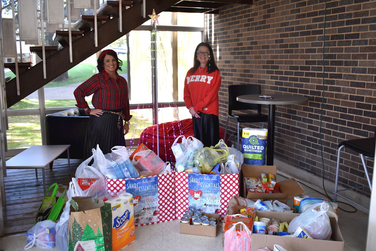 Student Advocacy Services hosted a "Share the Necessities" Drive on Friday, Dec. 6.                                                         